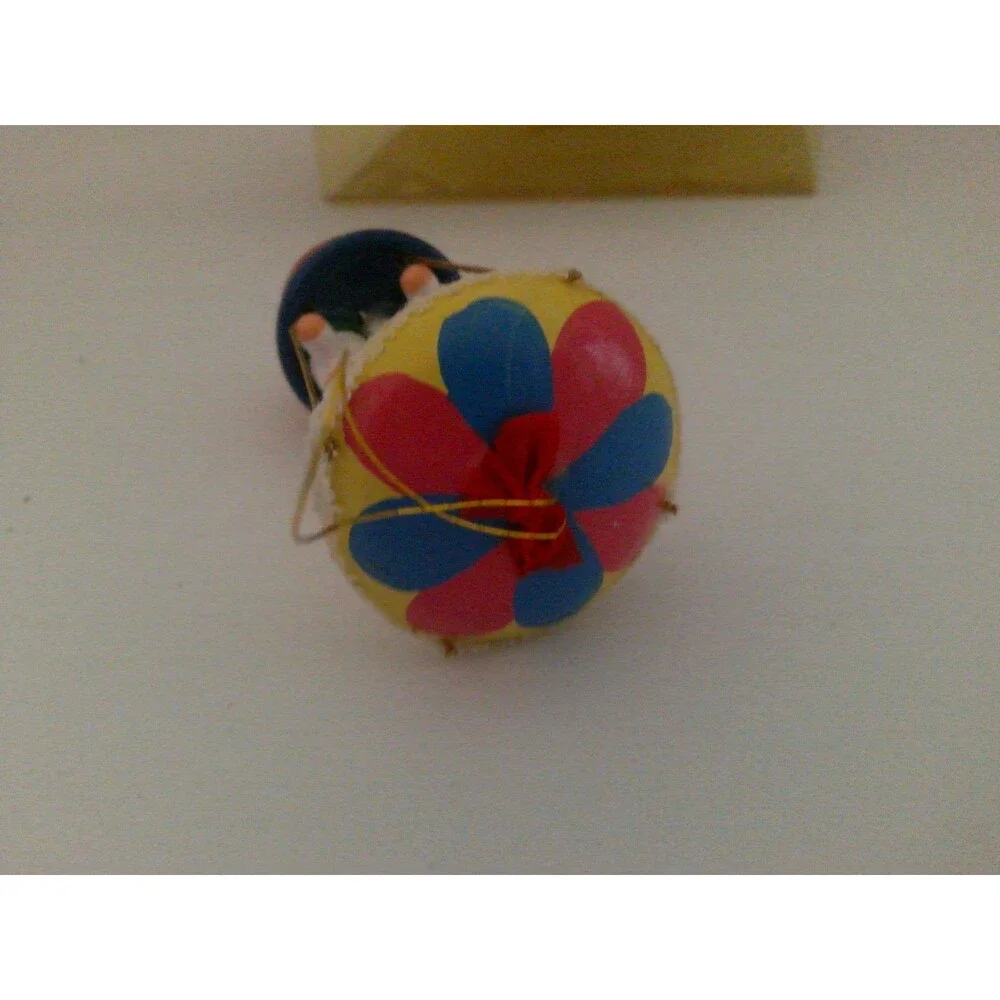 Bradford 1984 A Little Gift Just For You Hot Air Balloon Wood Christmas Ornament
